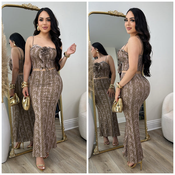 Feeling Perfect Mesh 2 PC Set (Taupe)