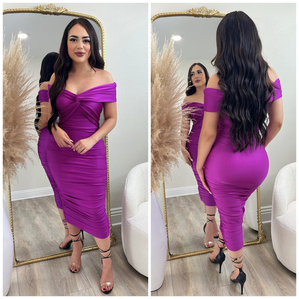 Dream Girl Dress (Magenta)