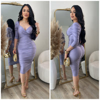 Yarely Dress (Lilac)