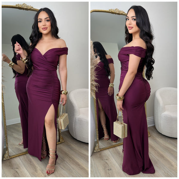 Bonita Gown (Plum)