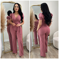 Marbella Jumpsuit (Mauve)