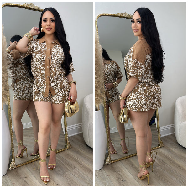 Malibu 2 PC Set (Mocha)