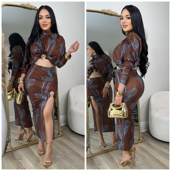 Your Everything 2 PC Set (Brown)