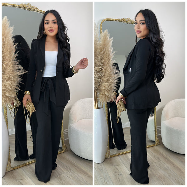 CEO Vibes 2 Pc Set (Black)