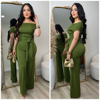 Janelle Jumpsuit (Olive)