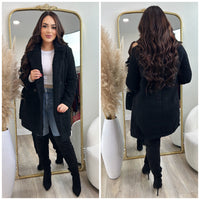 Teddy Coat (Black)