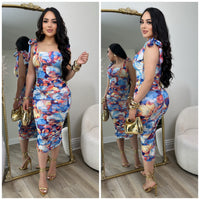 Sweet Paradise Dress (Blue)