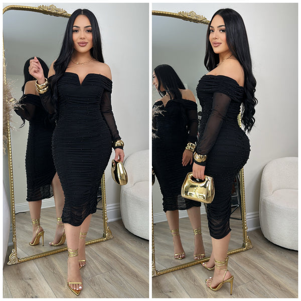 Perla Dress (Black)