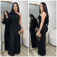 My Type Mesh Dress (Black)