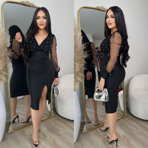 VIP Babe Dress (Black)