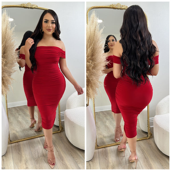 Kim K Dress (Red)