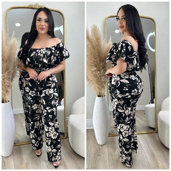 Sweet Passion Jumpsuit (Black)