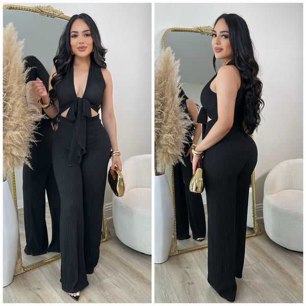 Sunset Jumpsuit (Black)