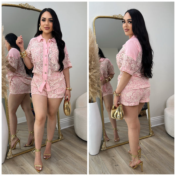 Malibu 2 PC Set (Pink)