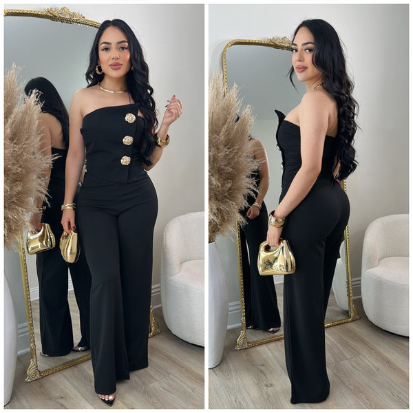 Romina Jumpsuit (Black)