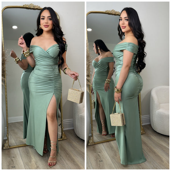 Bonita Gown (Sage)