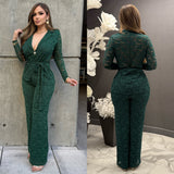 Devine Lace Set (Hunter Green)