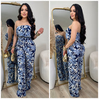 Island Bliss Jumpsuit (Blue)