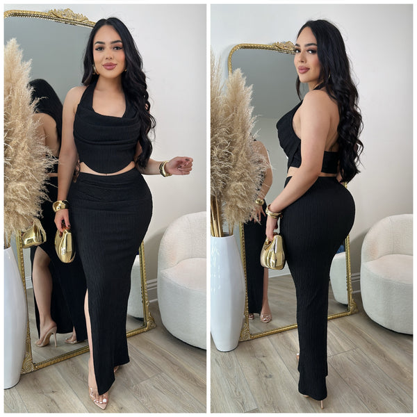 Ivette 2 PC Set (Black)