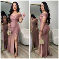 Bonita Gown (Mauve)