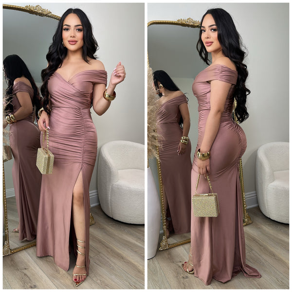 Bonita Gown (Mauve)