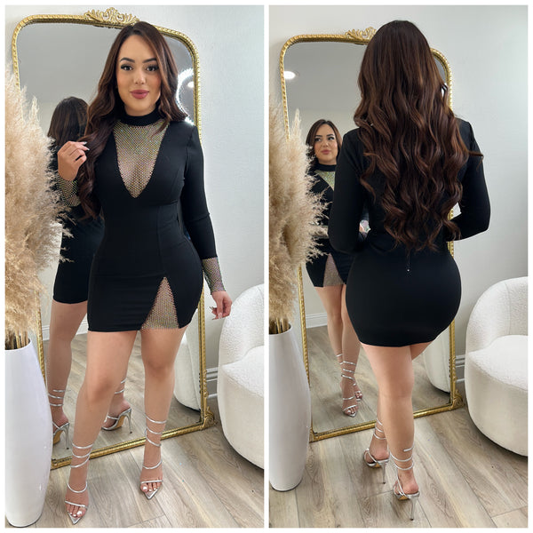 Looking Fab Dress (Black)