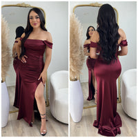 Exclusive Gown (Burgundy)
