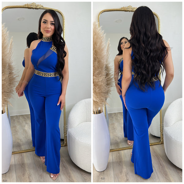 Paris Jumpsuit (Royal Blue)