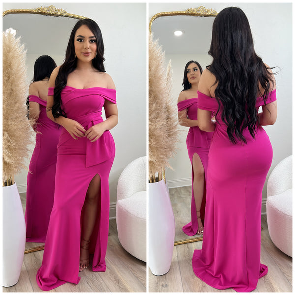 In Love Gown (Fuchsia)