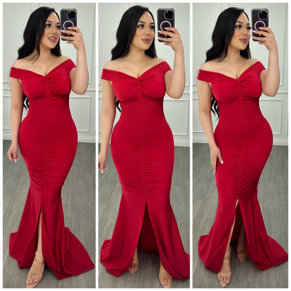 Gala Gown (Red)