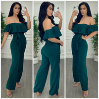 Katrina Jumpsuit (Hunter Green)