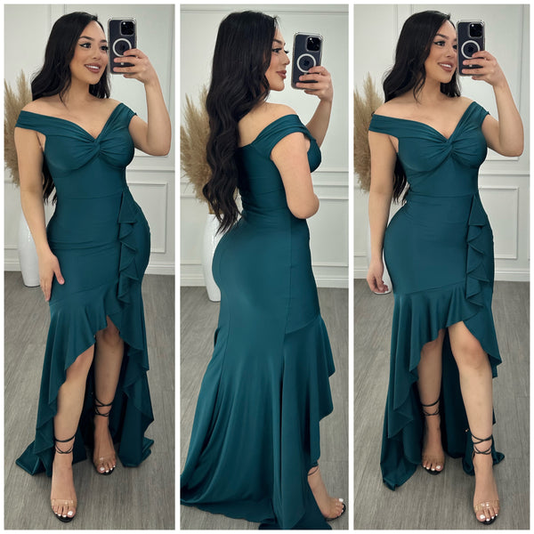 Romantic Nights Gown (Teal)