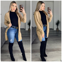 Janelle Cardigan (Taupe)