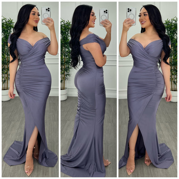 Royalty Gown (Grey)