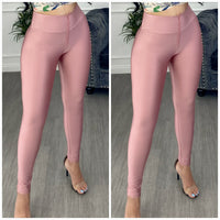 Luxe Leggings (Pink)