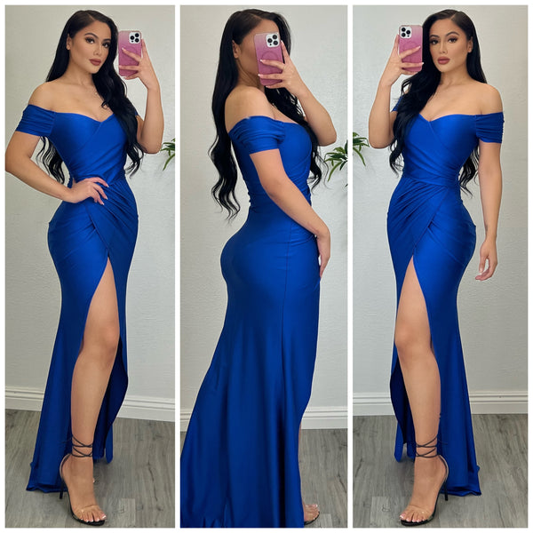 Luxury Gown (Royal Blue)