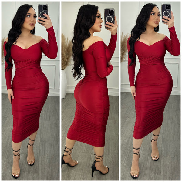 Lush Affair Dress (Red)
