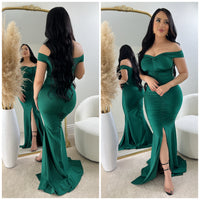 Gala Gown (Emerald Green)