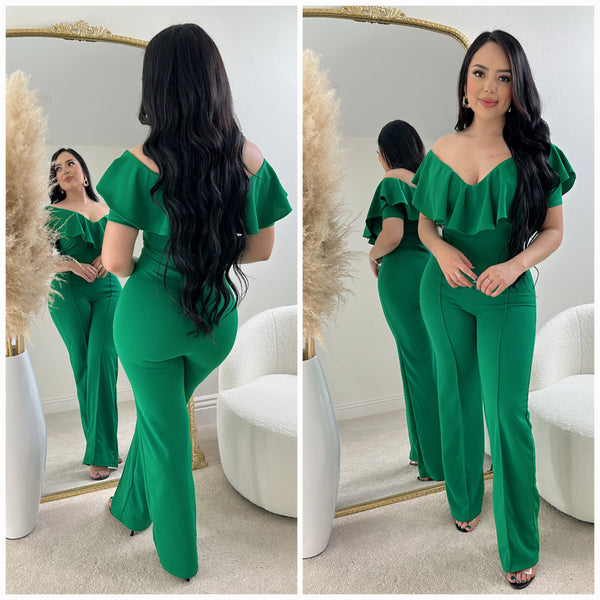 Day Dreaming Jumpsuit (Green)