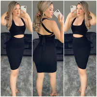 Wild Secret Dress (Black)
